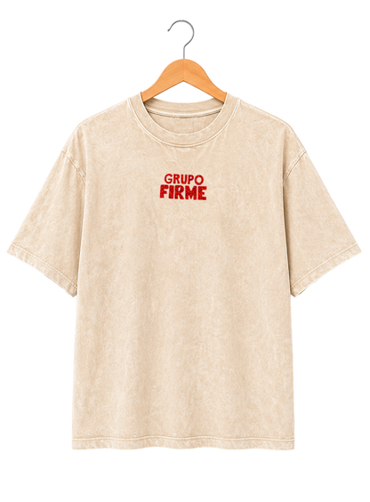 Playera Mineral Wash GRUPO FIRME
