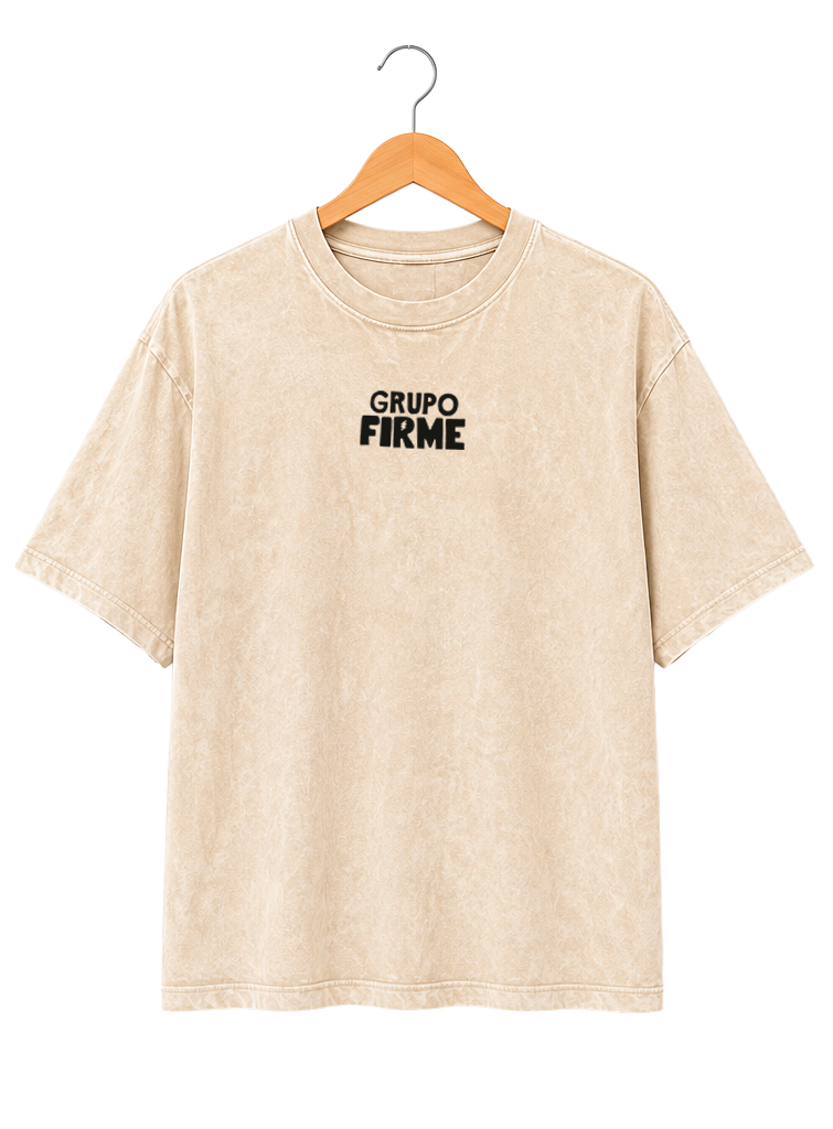 Playera Mineral Wash GRUPO FIRME