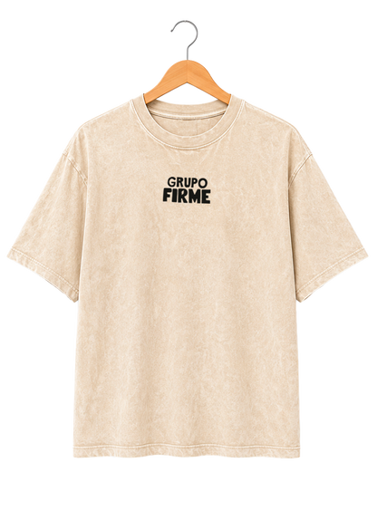 Playera Mineral Wash GRUPO FIRME