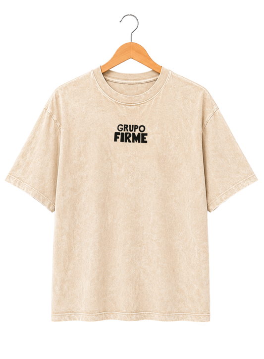 Playera Mineral Wash GRUPO FIRME