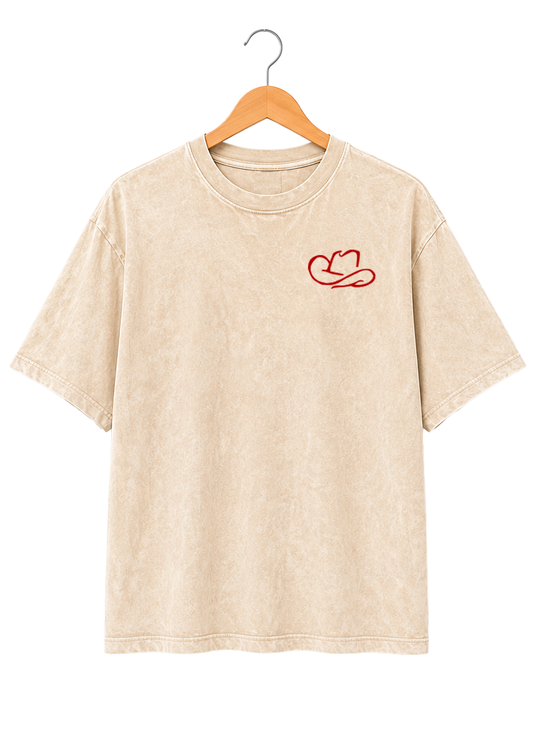 Playera Mineral Wash GRUPO FIRME