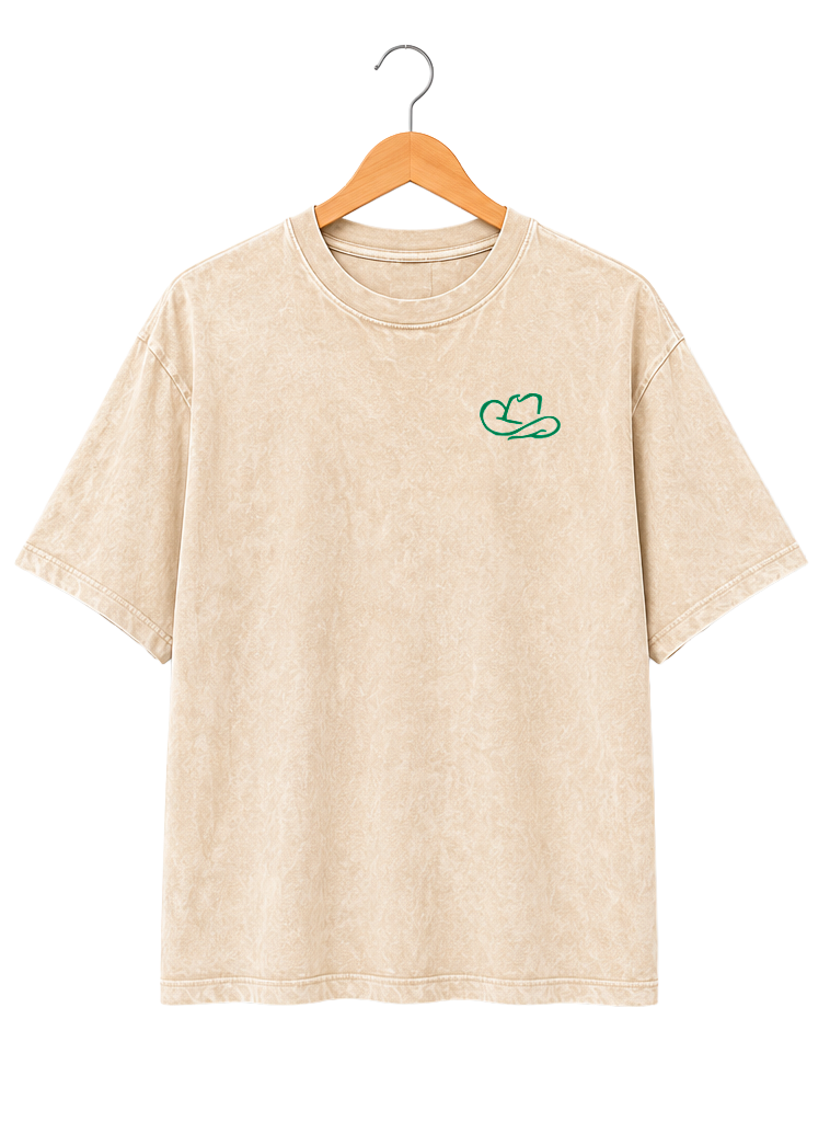 Playera Mineral Wash GRUPO FIRME