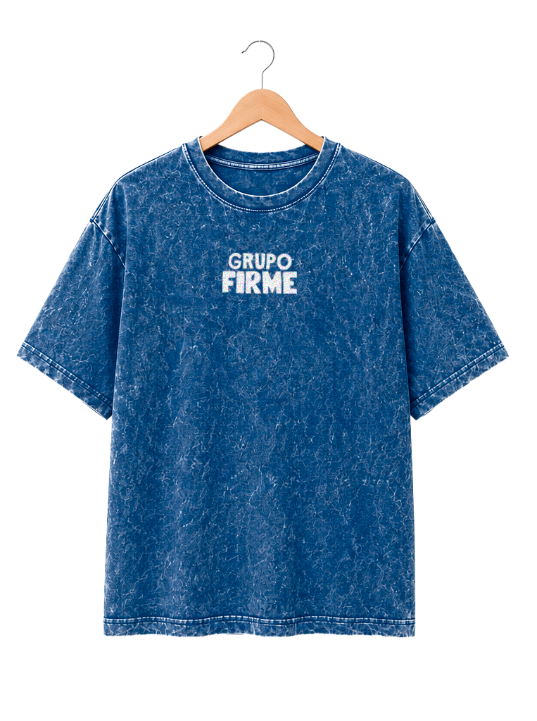 Playera Mineral Wash GRUPO FIRME
