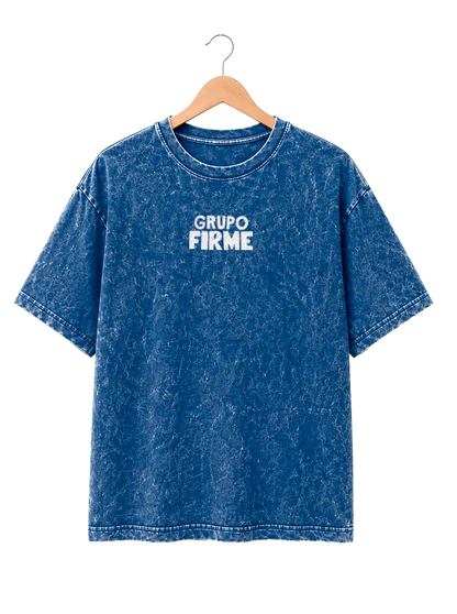 Playera Mineral Wash GRUPO FIRME