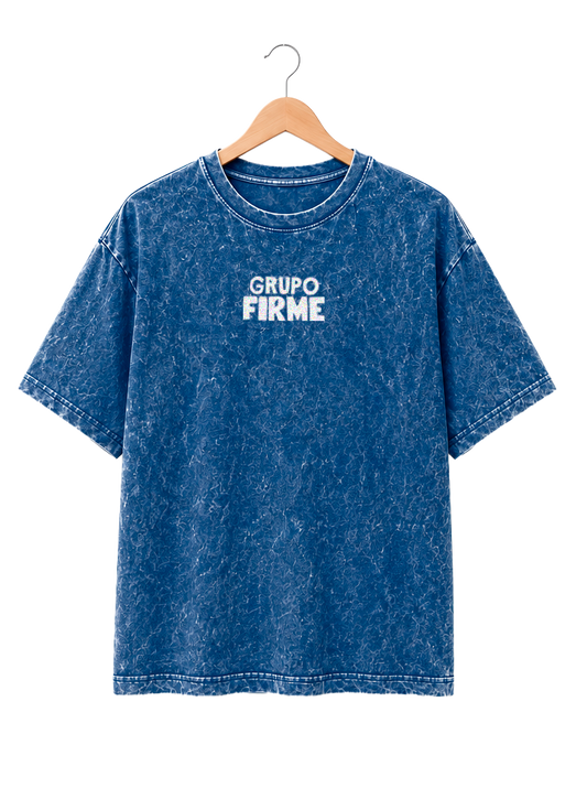 Playera Mineral Wash GRUPO FIRME